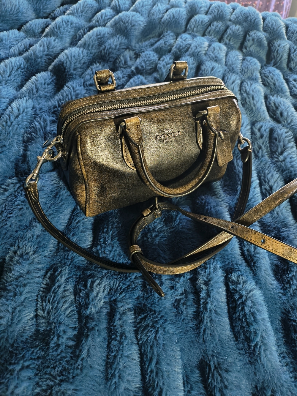 COACH Outlet Loved Leather Mini Rowan